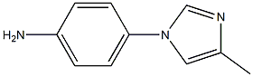 4-(4-methyl-1H-imidazol-1-yl)aniline Struktur