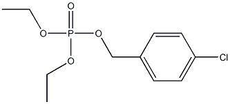 4-chlorobenzyl diethyl phosphate Struktur