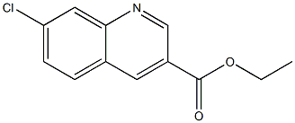 ethyl 7-chloroquinoline-3-carboxylate Struktur