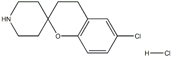 6-chlorospiro[chroman-2,4'-piperidine] hydrochloride Struktur