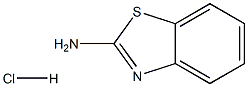 2-AMinobenzothiazole Hydrochloride Struktur