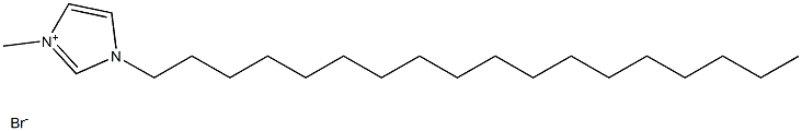 1-octodecyl -3-methylimidazolium bromide Struktur