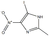 5-Iodo-2-methyl-4-nitro-1H-imidazole Struktur