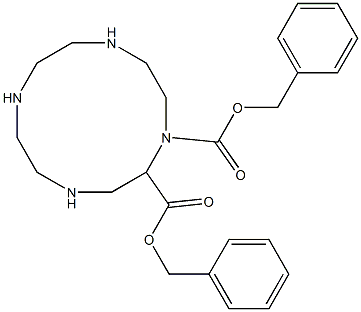 BisCBZ-Cyclen Struktur