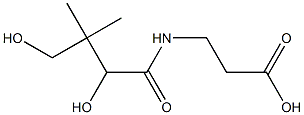 Pantothenic acid assay medium Struktur