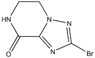 2-bromo-6,7-dihydro-[1,2,4]triazolo[1,5-a]pyrazin-8(5H)-one Struktur