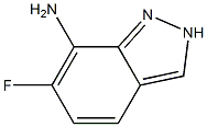 6-Fluoro-2H-indazol-7-ylamine Struktur