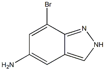 7-Bromo-2H-indazol-5-ylamine Struktur