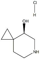 (4R)-6-azaspiro[2.5]octan-4-ol hydrochloride Struktur