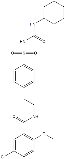 Glyburide impurity 2 Struktur