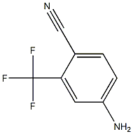 2-cyano-5-aminobenzotrifluoride Struktur