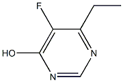 6-ETHYL-5-FLUORO-PYRIMIDIN-4-OL Struktur