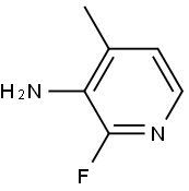 2-FLUORO-4-METHYLPYRIDIN-3-AMINE Struktur