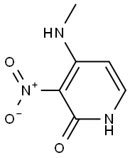 4-Methylamino-3-nitro-1H-pyridin-2-one Struktur