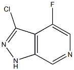 3-Chloro-4-fluoro-1H-pyrazolo[3,4-c]pyridine Struktur