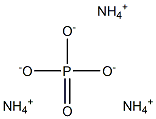 Ammonium orthophosphate Struktur