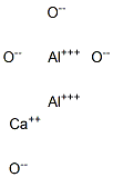 Calcium dialuminum tetraoxide Struktur