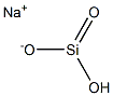 Sodium hydrogen metasilicate Struktur