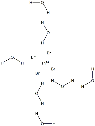 Thorium(IV) bromide heptahydrate Struktur