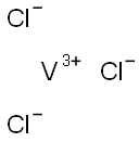 Vanadium(III) chloride Struktur