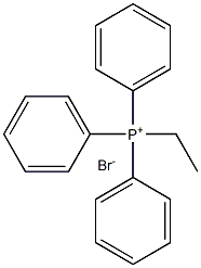 Triphenylethylphosphonium bromide Struktur