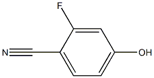 2-fluoro-4-hydroxyphenyl cyanide Struktur