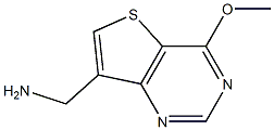 (4-METHOXYTHIENO[3,2-D]PYRIMIDIN-7-YL)METHANAMINE Struktur