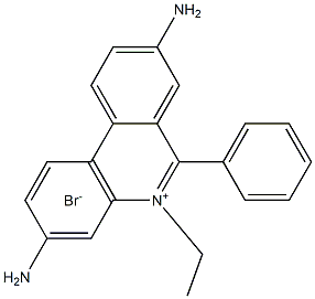 ETHIDIUMBROMIDE,1%SOLUTION,BIOTECHGRADE Struktur