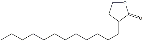 A-DODECYL-G-BUTYROLACTONE Struktur