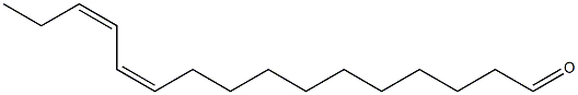 CIS,CIS-11,13-HEXADECADIENAL Struktur