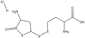 DL-HOMOCYSTINETHIOLACTONE HYDROCHLORIDE Struktur