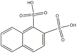 2-naphthalene disulfonic acid Struktur