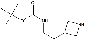 tert-Butyl (2-azetidin-3-ylethyl)carbamate Struktur