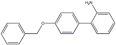 4'-Benzyloxy[1,1-biphenyl]-2-amine 98% Struktur