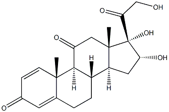 16A-HYDROXY-HYDROPEDNISONE Struktur