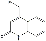 4-BROMOMETHYL -1H-QUINOLIN-2-ONE Struktur