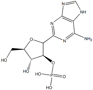 ARABINOFURANOSYLADENINE MONOPHOSPHATE Struktur