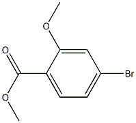 METHYL2-METHOXY-4-BROMOBENZOATE Struktur