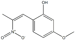 1-(2-HYDROXY-4-METHOXYPHENYL)-2-NITROPROPENE Struktur