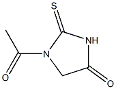 1-acetylthiohydantoin Struktur