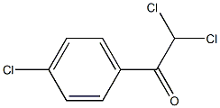 dichloromethyl p-chloro-phenyl ketone Struktur