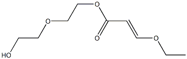 diethyleneglycol ethoxyacrylate Struktur