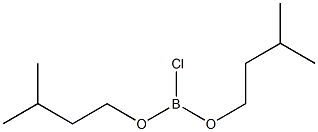 diisoamyloxyboron chloride Struktur