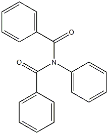 N,N-dibenzoylaniline Struktur