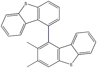 dimethyl-benz-dithionaphthene Struktur