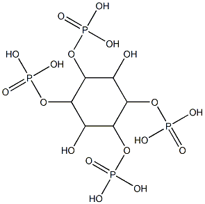 inositol-1,2,4,5-tetrakisphosphate Struktur