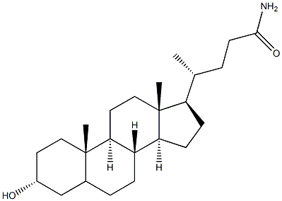 lithocholamide Struktur