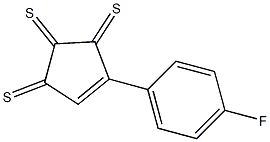 4-(4-fluorophenyl)-1,3-dithia-2-thioxocyclopent-4-ene Struktur