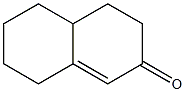 3-oxodecalin-4-ene Struktur