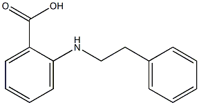 N-BETA-PHENYLETHYLANTHRANILICACID Struktur